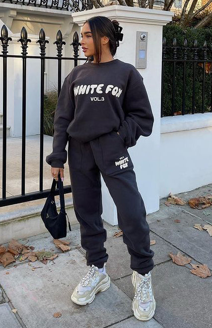White Fox Offstage Sweatpants Shadow