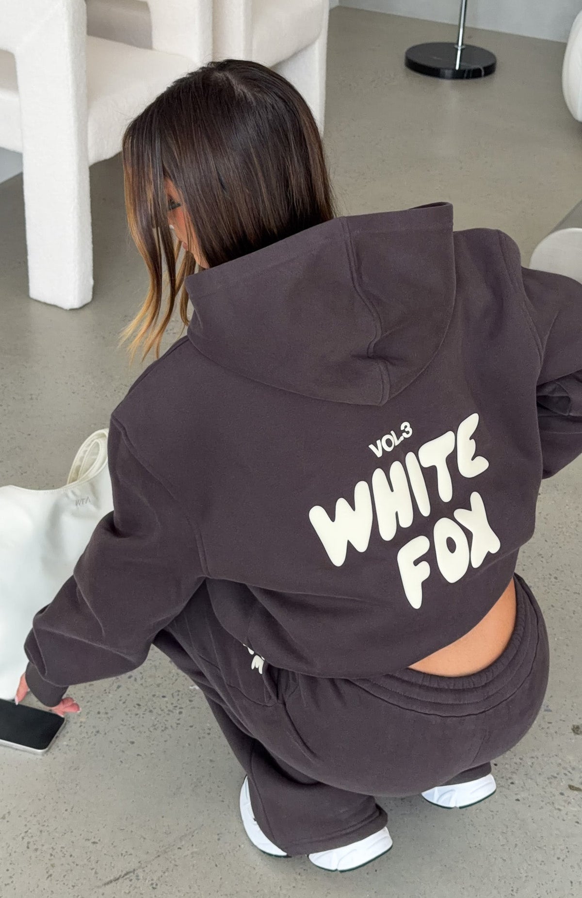 White Fox Offstage Hoodie Shadow