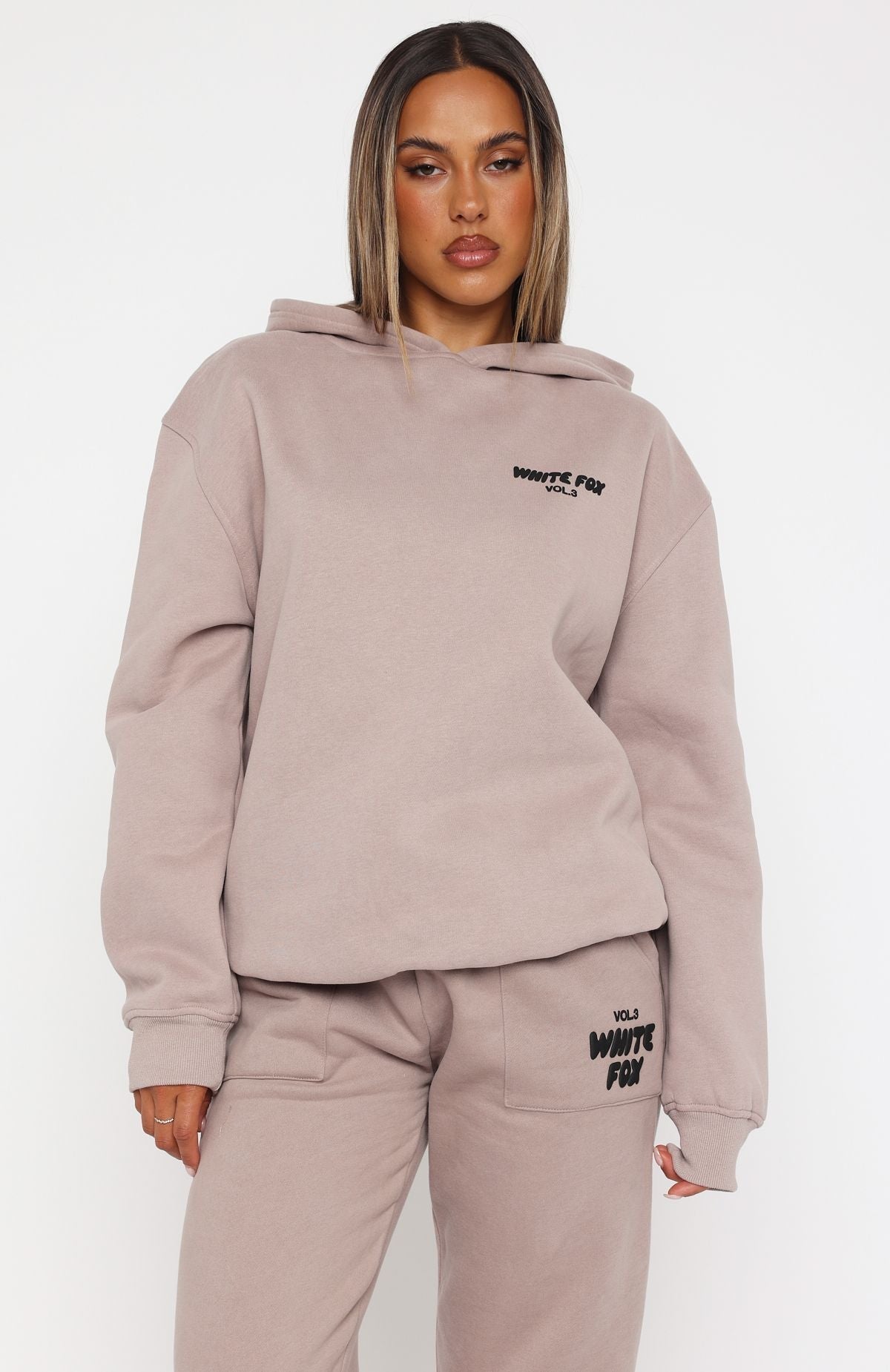 White Fox Offstage Hoodie Cinnamon