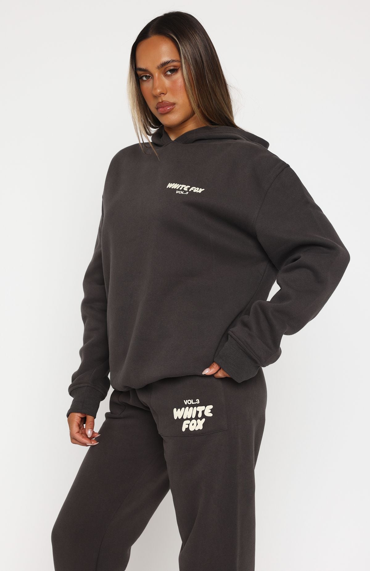 White Fox Offstage Hoodie Shadow