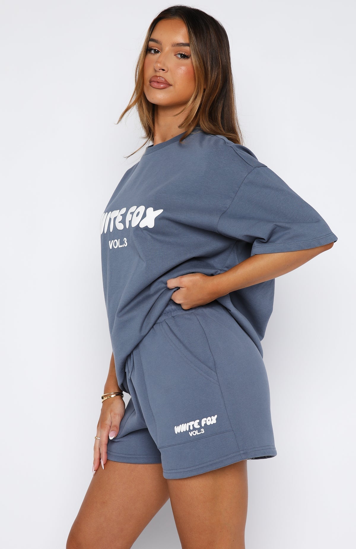 White Fox Offstage Lounge Shorts Ocean