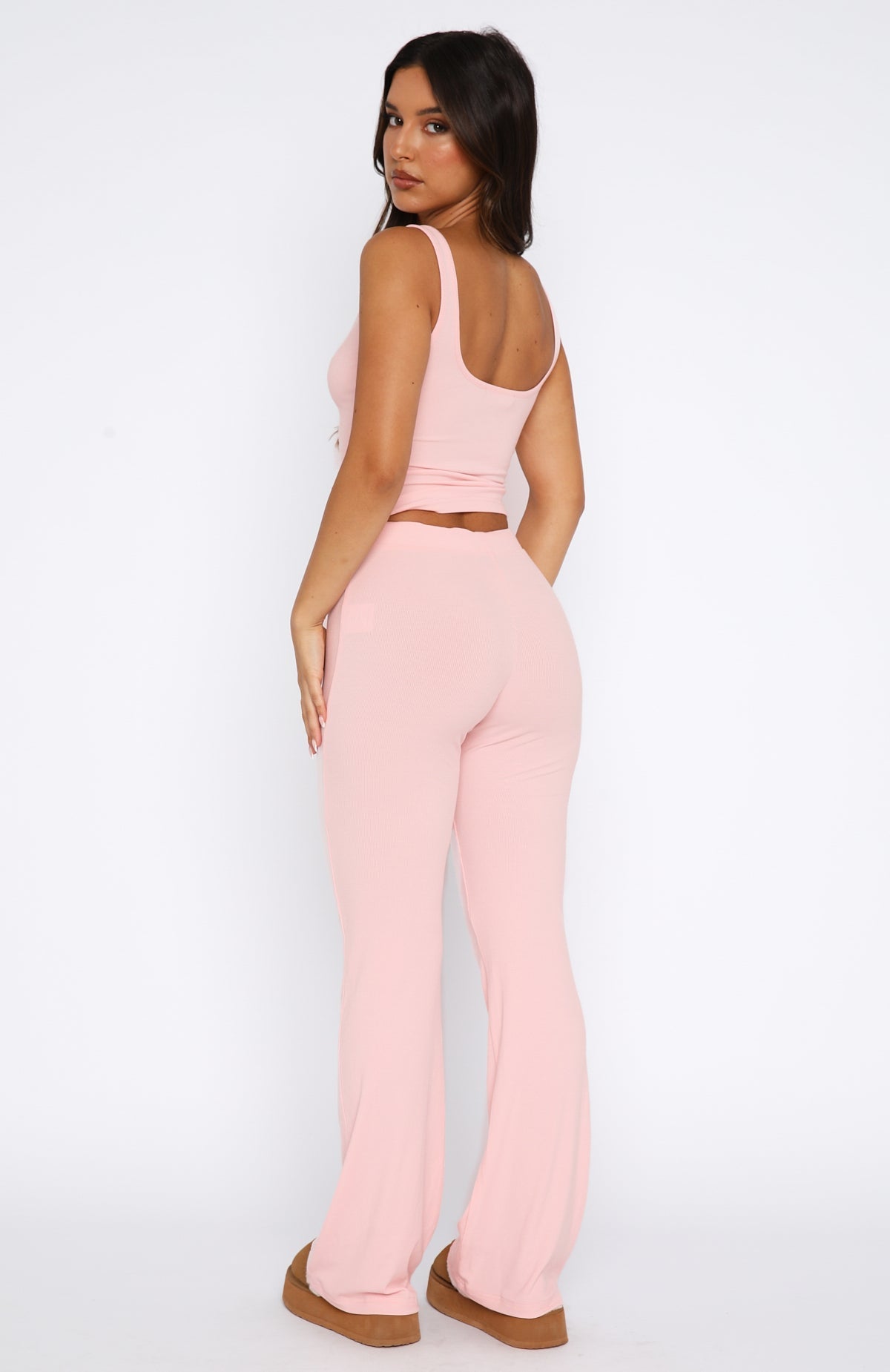 White Fox Daydreaming Pyjama Set Baby Pink