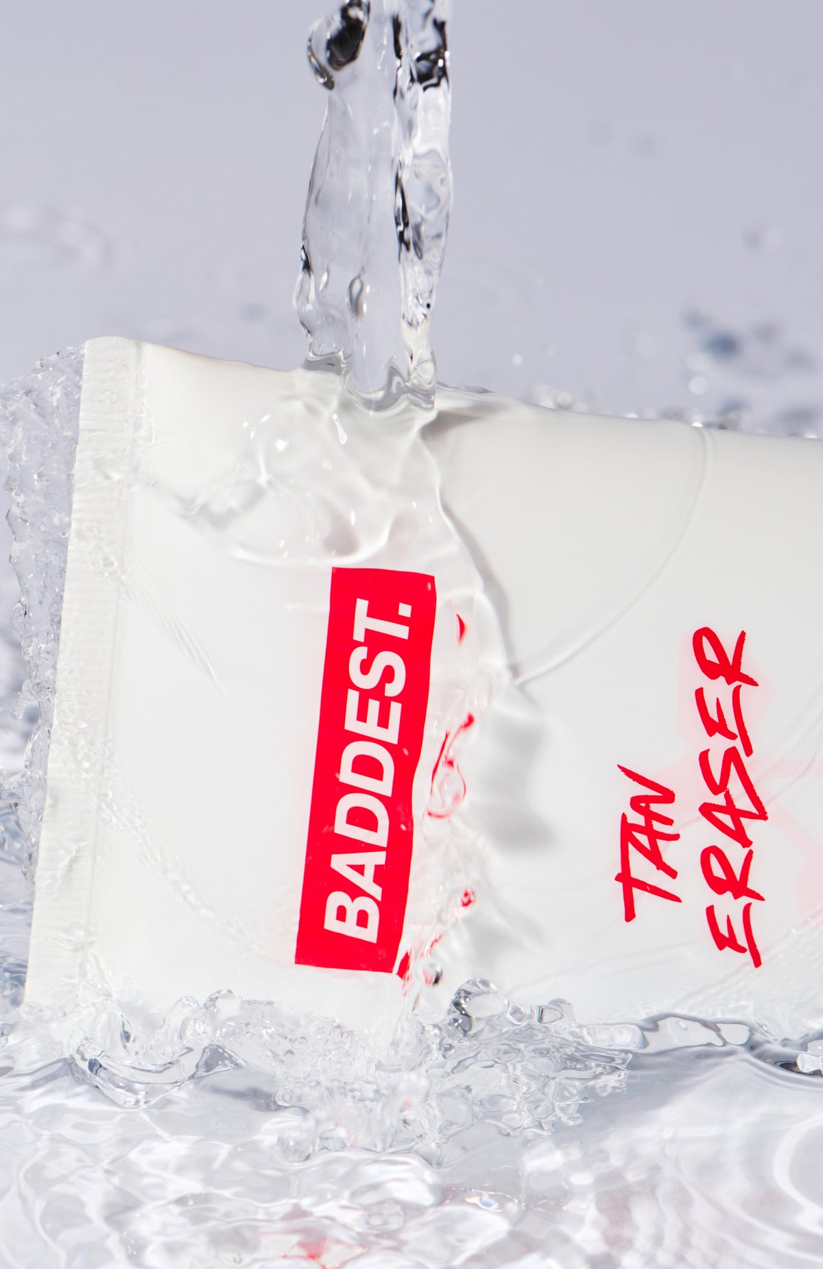 White Fox BADDEST Tan Eraser
