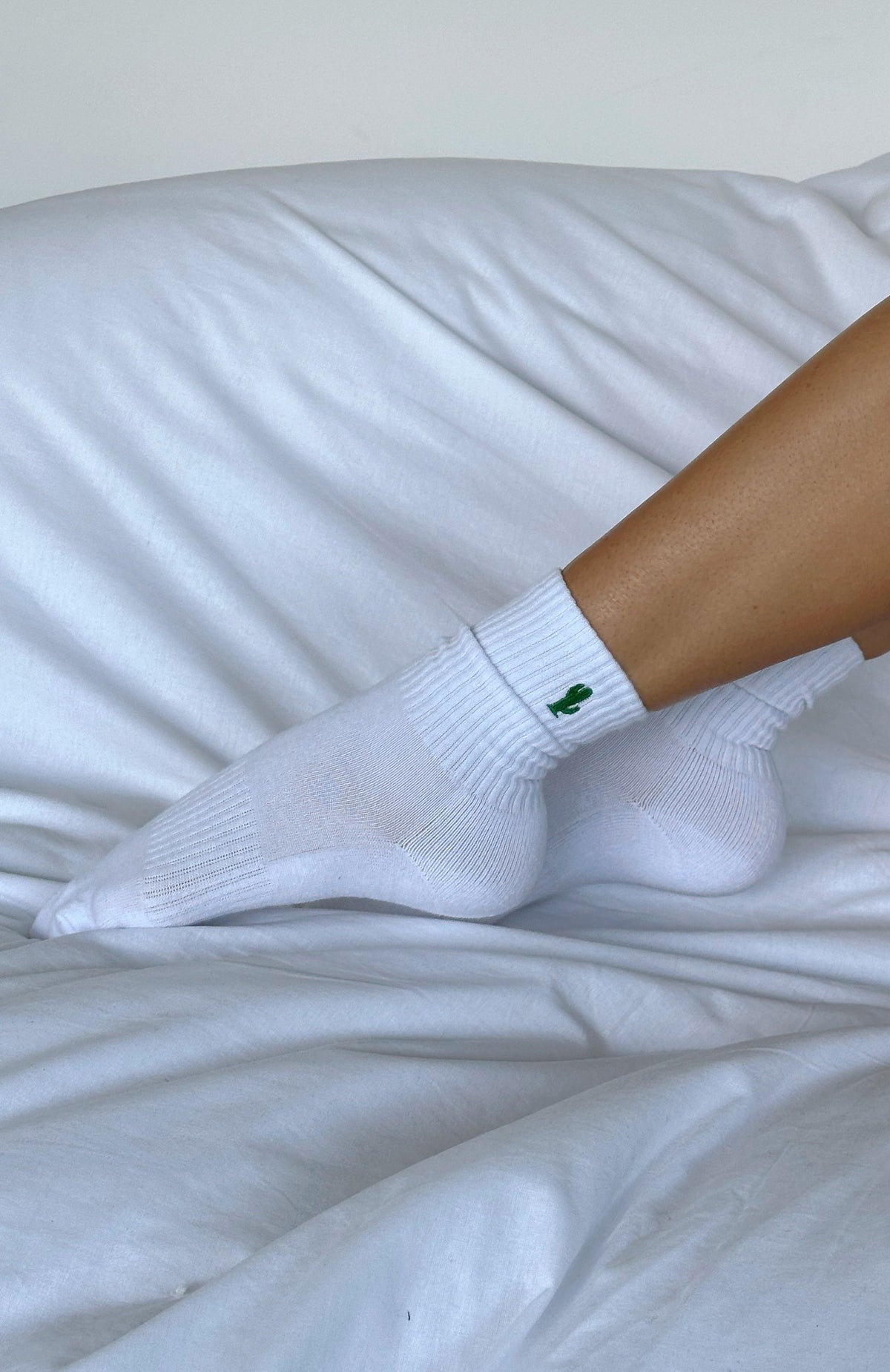 White Fox Oh So Comfy Socks White