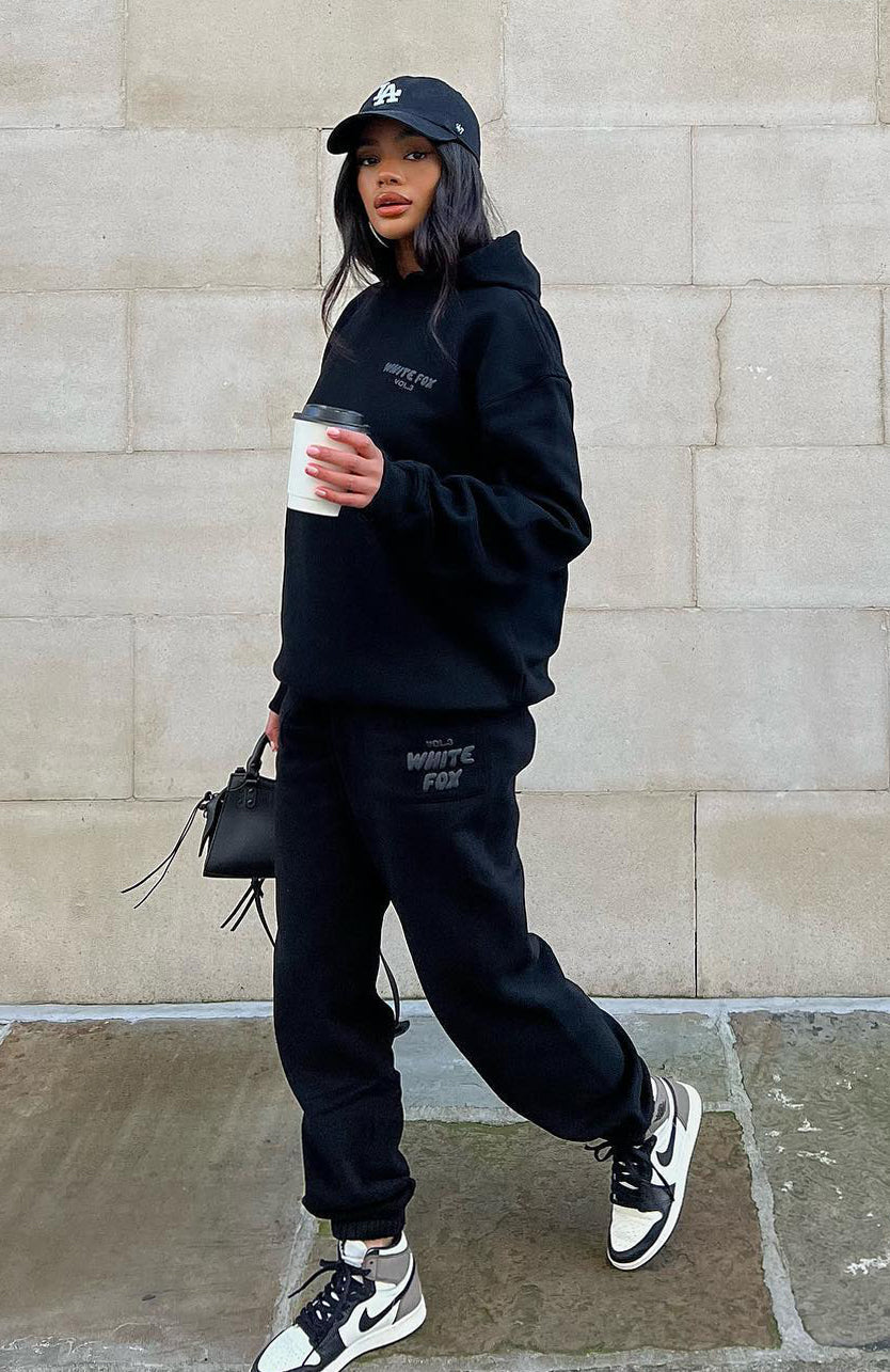 White Fox Offstage Sweatpants Onyx