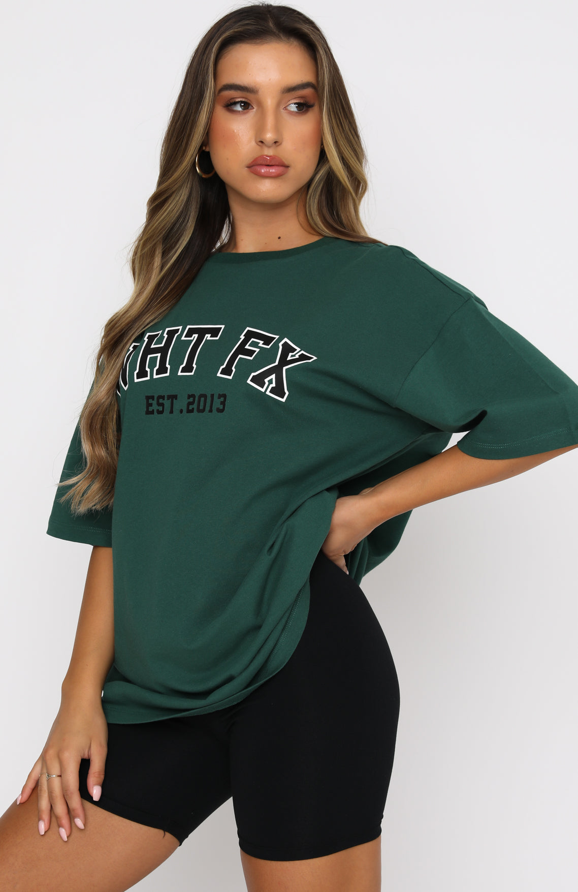 White Fox Varsity Tee Green