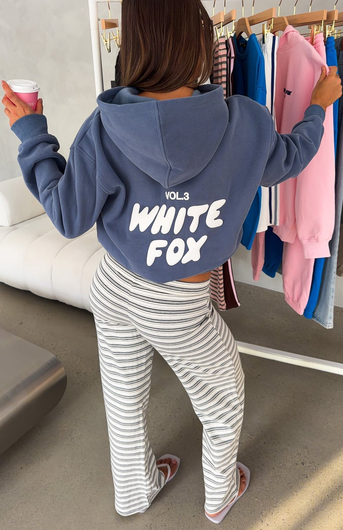 White Fox Offstage Hoodie Ocean