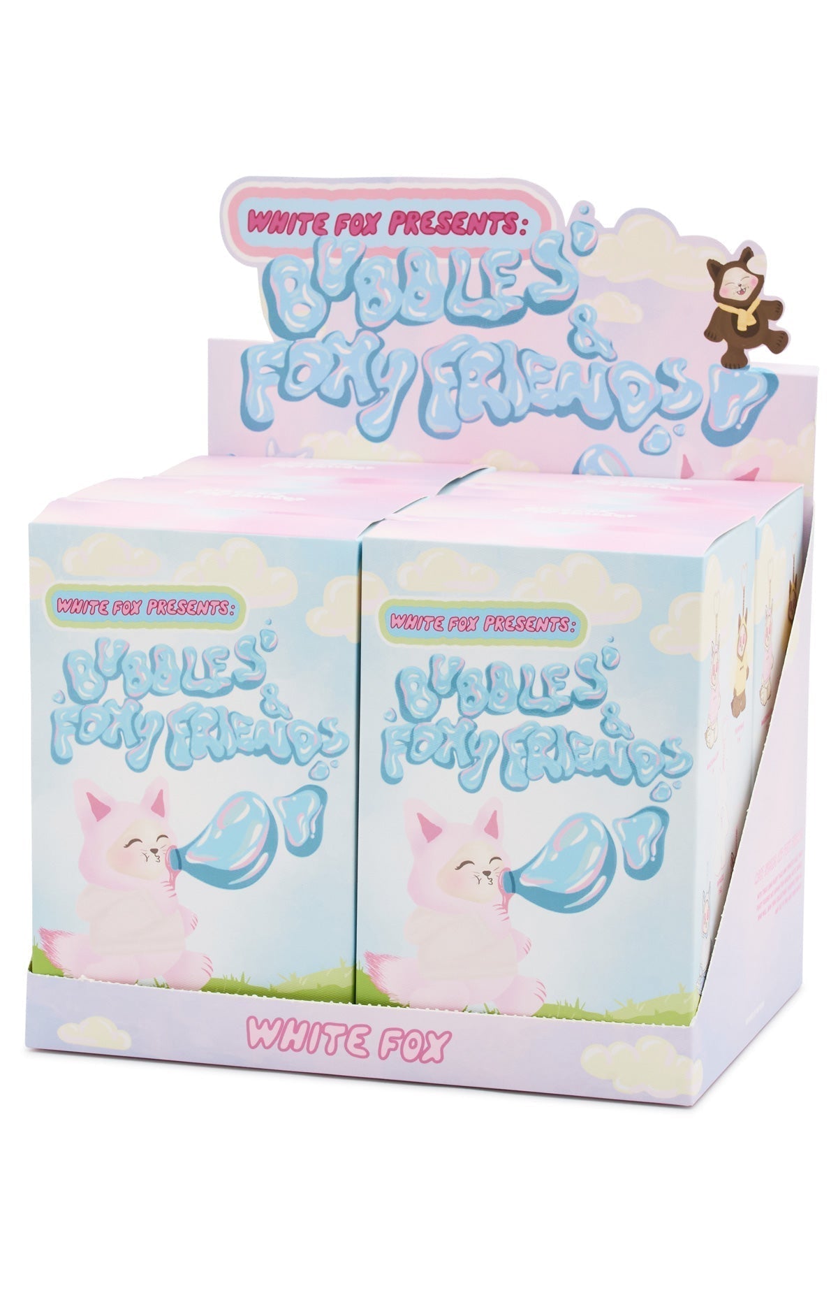 White Fox Bubbles & Foxy Friends
