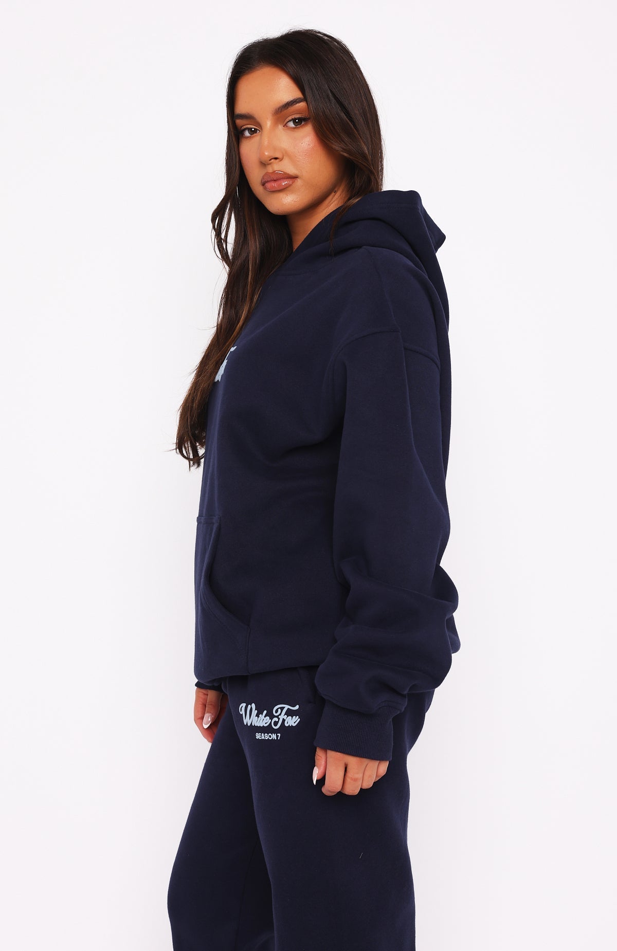 White Fox Season 7 Oversized Hoodie Deep Sea