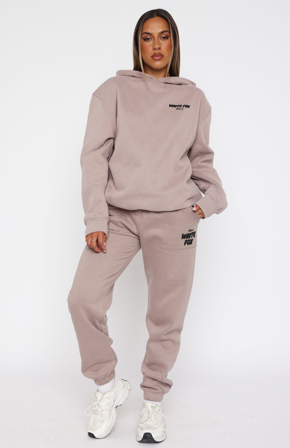 White Fox Offstage Hoodie Cinnamon