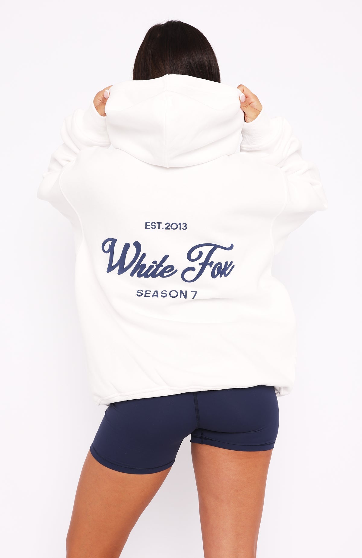 White Fox Season 7 Oversized Hoodie Snow