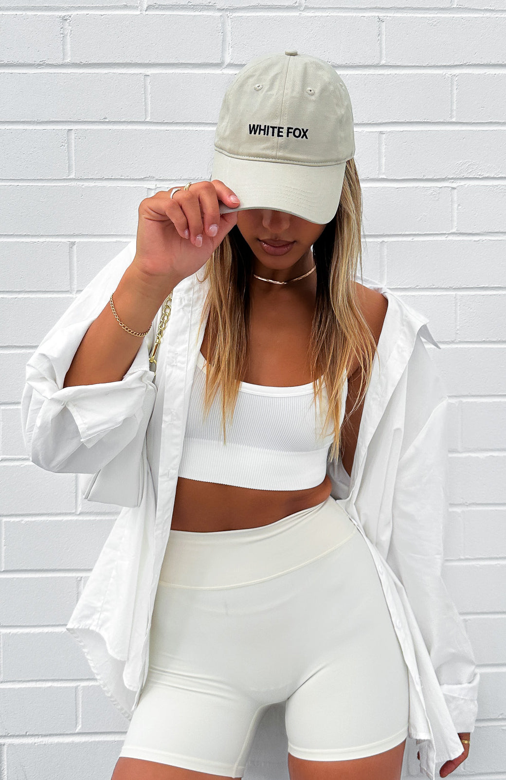White Fox Time To Travel Cap Bone