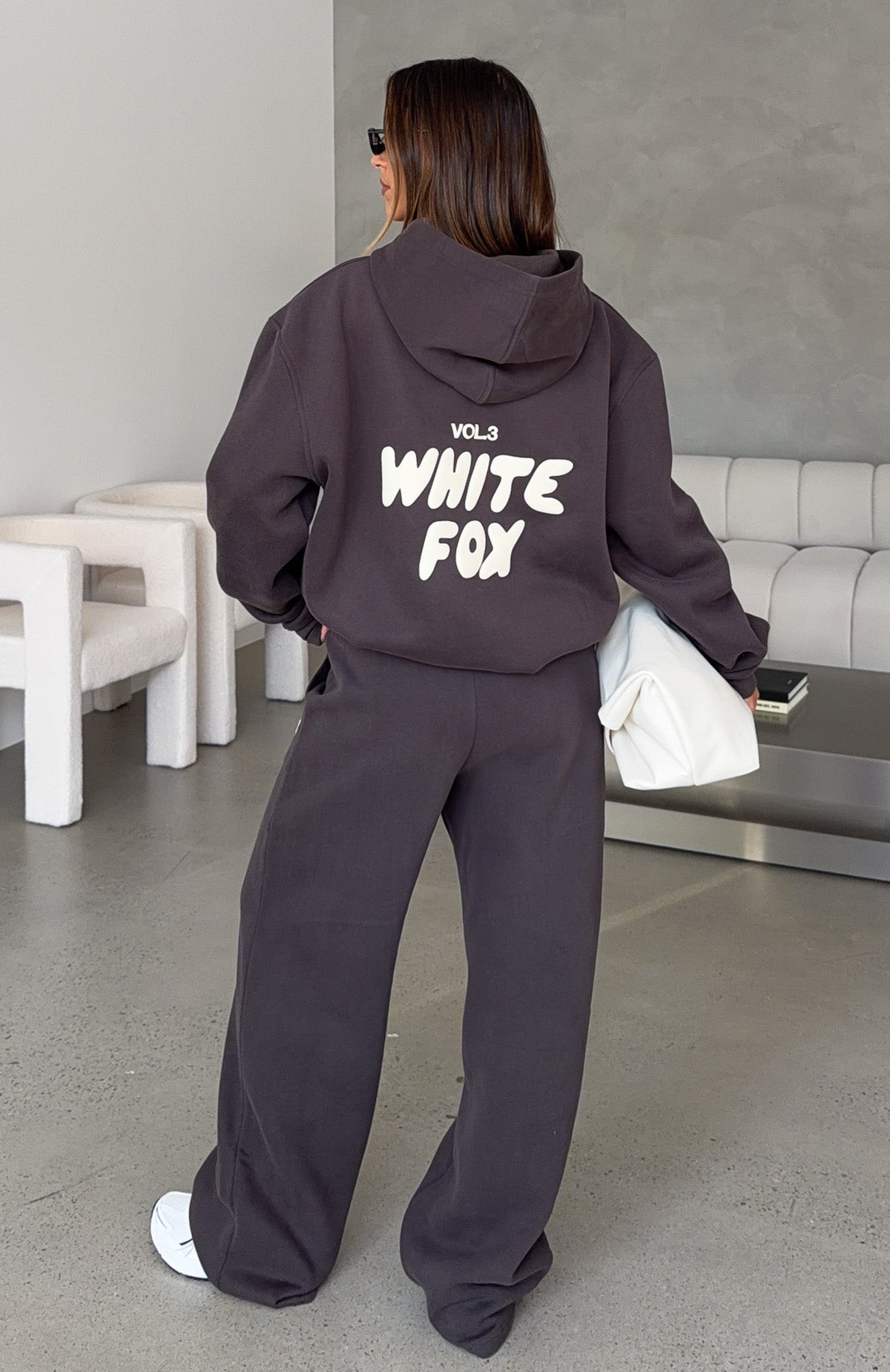White Fox Offstage Hoodie Shadow